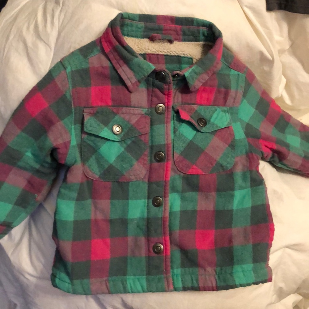 *super cute* Bass Pro Shops fleece flannel